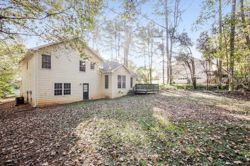1,620/Mo, 5357 Muirwood Pl SW Powder Springs, GA 30127 Rear View 2