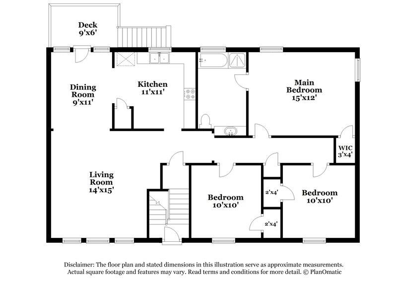 1,875/Mo, 191 Johnstons Way Dallas, GA 30132 Floor Plan View 2
