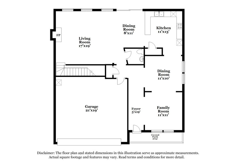 2,105/Mo, 41 Creekmoore Ct Douglasville, GA 30134 Floorplan View