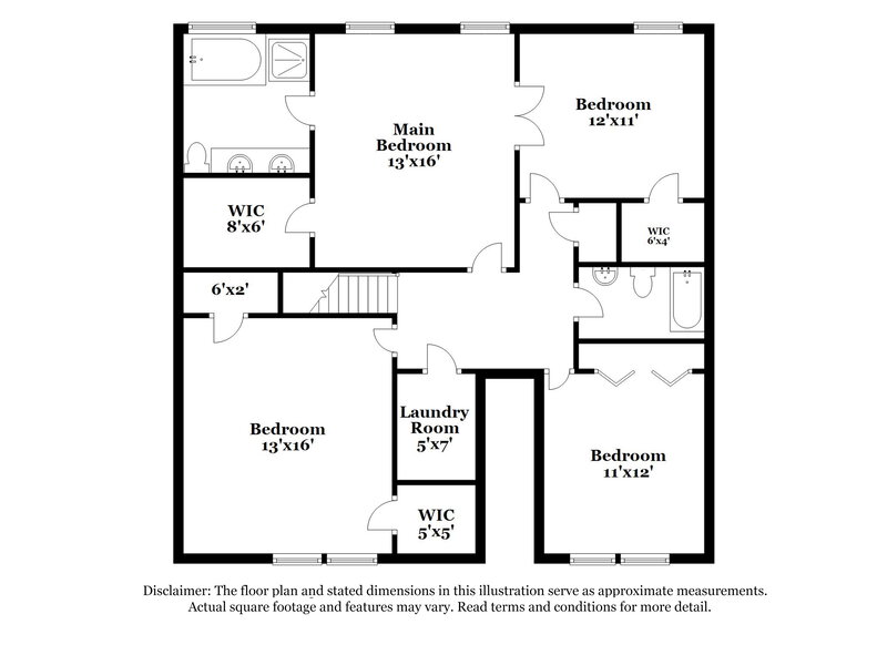 2,105/Mo, 41 Creekmoore Ct Douglasville, GA 30134 Floorplan View 2