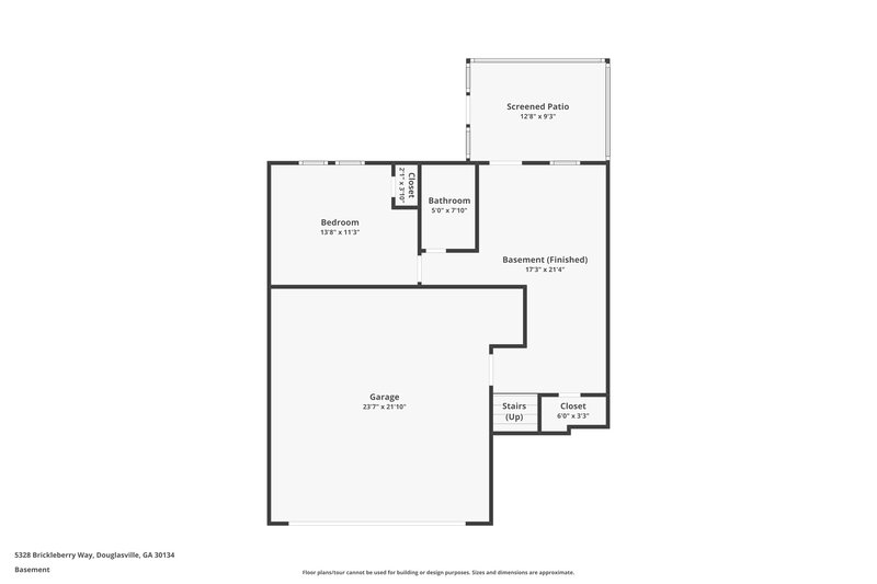 1,560/Mo, 5328 Brickleberry Way Douglasville, GA 30134 Floorplan View