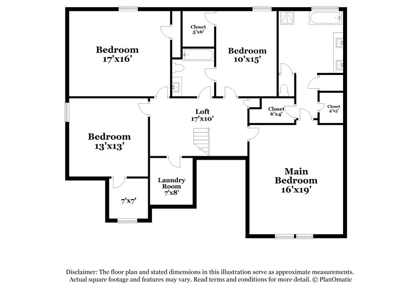 2,600/Mo, 187 Baywood Crossing Hiram, GA 30141 Floorplan View
