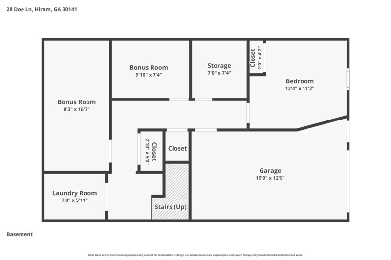 2,270/Mo, 28 Doe Ln Hiram, GA 30141 Floorplan View 2