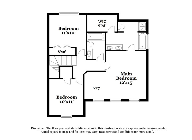 1,885/Mo, 2129 Lindley Ln NW Kennesaw, GA 30144 Floor Plan View 2