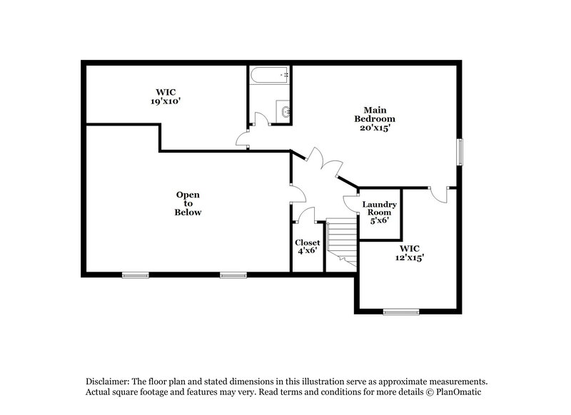 2,370/Mo, 2622 McGuire Dr NW Kennesaw, GA 30144 Floor Plan View 3