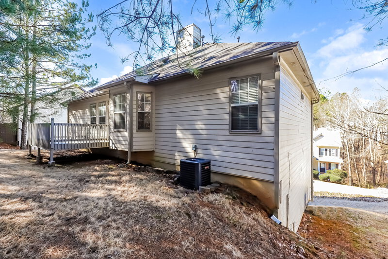 2,370/Mo, 2622 McGuire Dr NW Kennesaw, GA 30144 Rear View