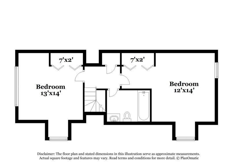 1,980/Mo, 3138 Calumet Circle NW Kennesaw, GA 30152 Floorplan View 2