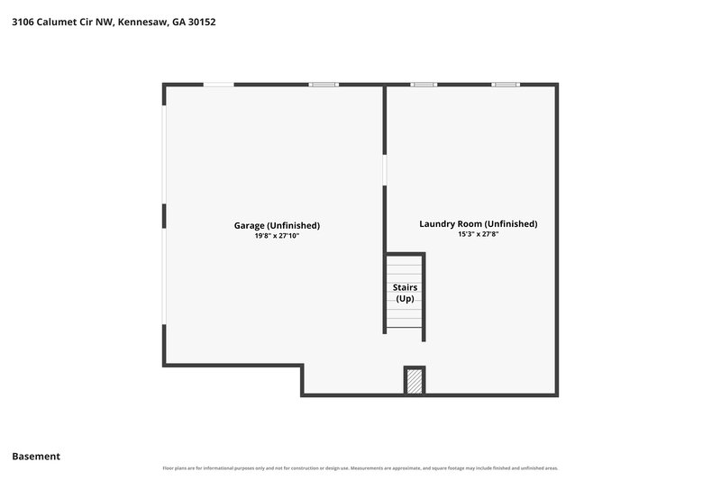 1,945/Mo, 3106 Calumet Circle NW Kennesaw, GA 30152 Floor Plan View