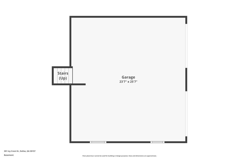 1,570/Mo, 301 Ivy Crest Dr Dallas, GA 30157 Floor Plan View