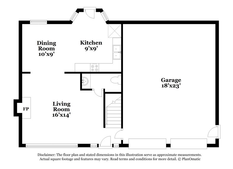 2,360/Mo, 51 Legend Dr Dallas, GA 30157 Floorplan View