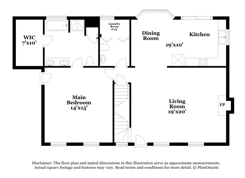 1,830/Mo, 15 Fairview Oak Pl Dallas, GA 30157 Floorplan View