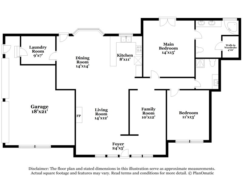 1,675/Mo, 10 Peace Tree Ln NE Rydal, GA 30171 Floor Plan View