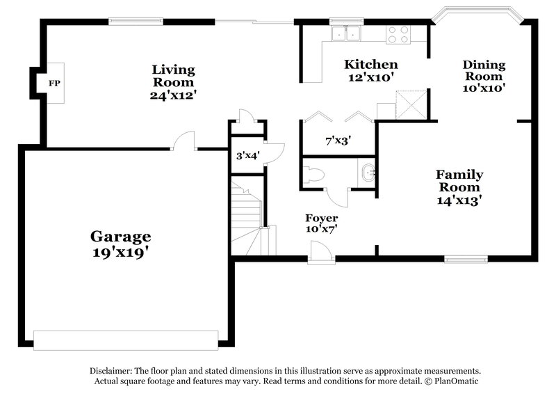 1,785/Mo, 1341 Birdsong Ln Hampton, GA 30228 Floor Plan View