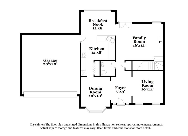 2,335/Mo, 375 Birchmere Close SW Atlanta, GA 30331 Floor Plan View