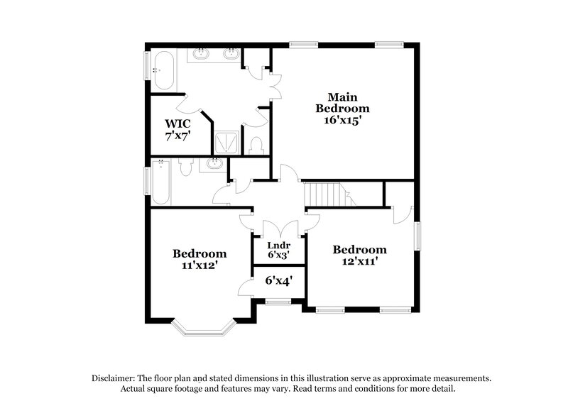 2,335/Mo, 375 Birchmere Close SW Atlanta, GA 30331 Floor Plan View 2