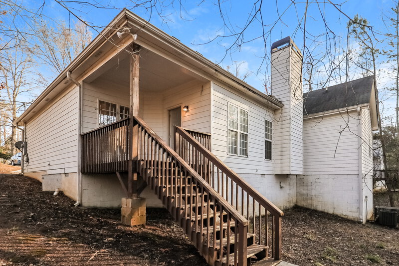 2,790/Mo, 3740 Will Lee Rd Atlanta, GA 30349 Rear View