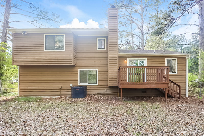 1,700/Mo, 6300 Beaver Creek Trail Atlanta, GA 30349 Rear View