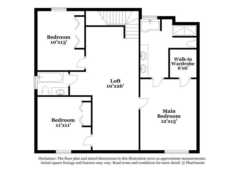 1,940/Mo, 843 Shoals Ct Atlanta, GA 30349 Floorplan View 2