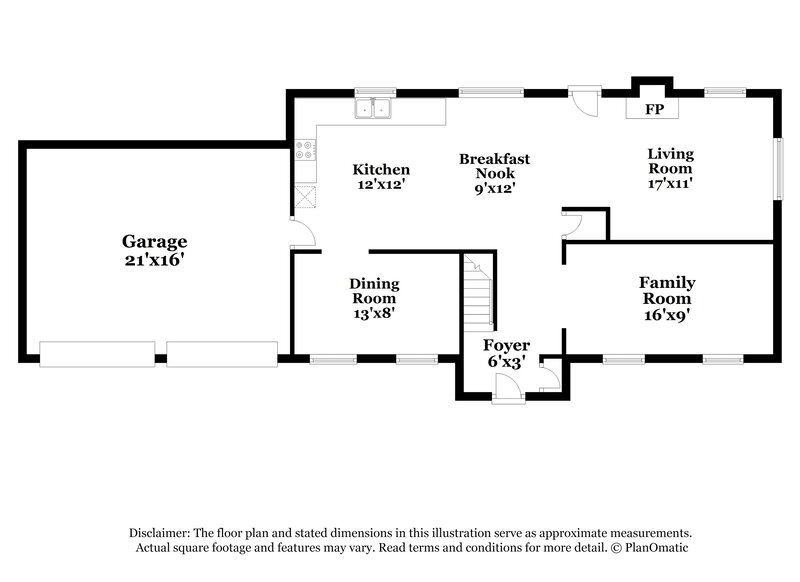 2,390/Mo, 3317 Royal Springs Ct Decatur, GA 30034 Floor Plan View