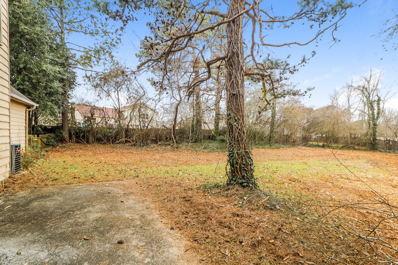 2,100/Mo, 1551 Willow Creek Ct SW Snellville, GA 30078 Rear View