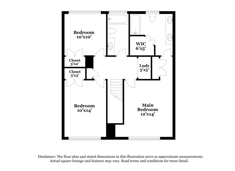 1,945/Mo, 3076 Broadleaf Trail Fairburn, GA 30213 Floorplan View 2