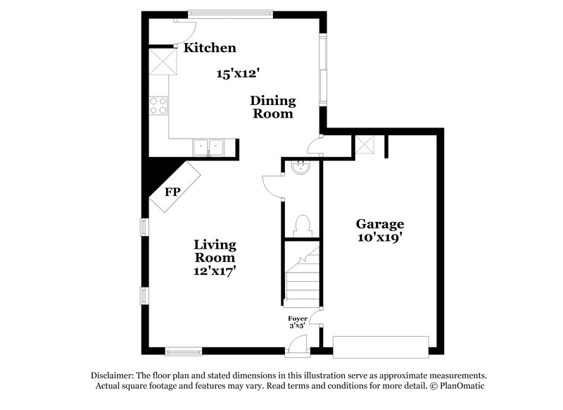 1,550/Mo, 145 Lakebirch Dr Covington, GA 30016 Floor Plan View