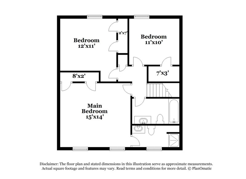 2,370/Mo, 6511 Meadow Lark Dr Riverdale, GA 30296 Floor Plan View 2
