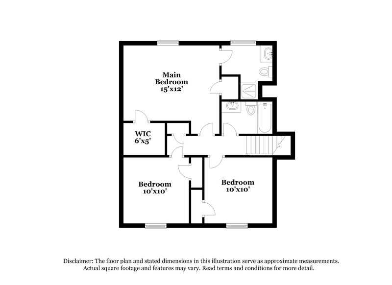 2,620/Mo, 4075 Sage Ct SW Snellville, GA 30039 Floorplan View 2