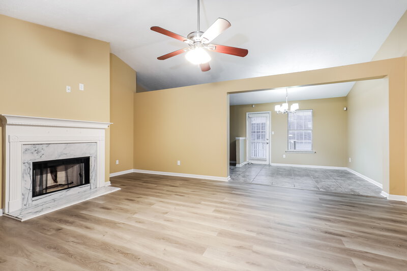 3,130/Mo, 830 Rock Shoals Ct Atlanta, GA 30349 Living Room View