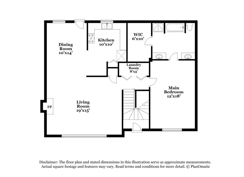 1,665/Mo, 147 Bridge Station Dr Douglasville, GA 30134 Floor Plan View 2