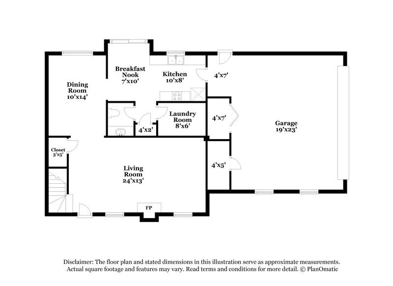2,690/Mo, 3138 Jessica Dr Douglasville, GA 30135 Floor Plan View