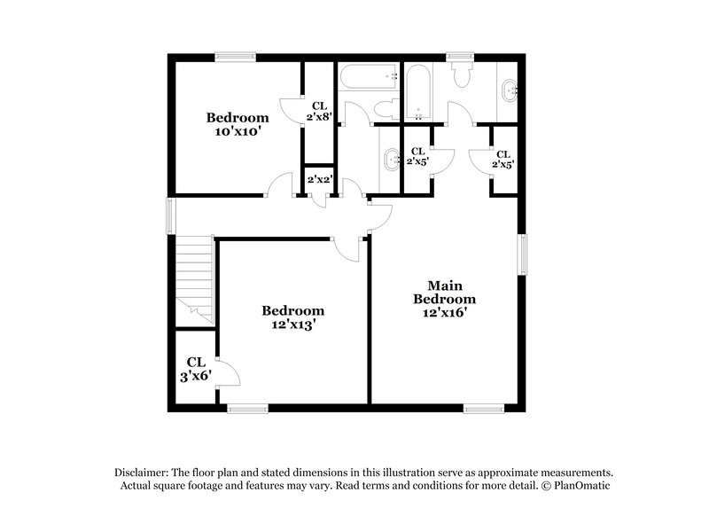 2,690/Mo, 3138 Jessica Dr Douglasville, GA 30135 Floor Plan View 2
