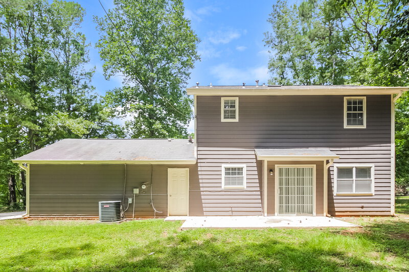 2,690/Mo, 3138 Jessica Dr Douglasville, GA 30135 Rear View