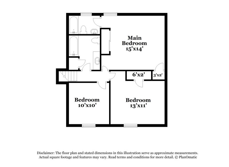 1,870/Mo, 4877 Plymouth Trace Decatur, GA 30035 Floorplan View 2