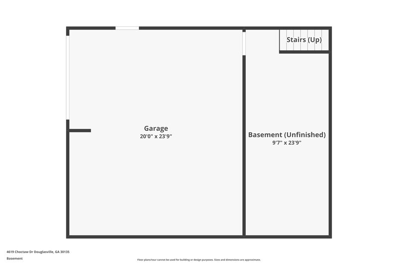 2,250/Mo, 4619 Choctaw Dr Douglasville, GA 30135 Floor Plan View