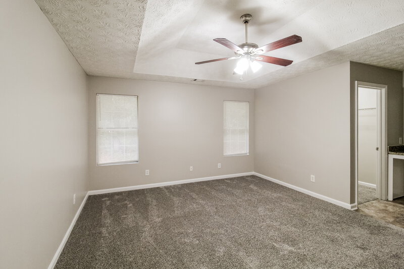 2,490/Mo, 6165 Leverett Dr Lithonia, GA 30038 Main Bedroom View