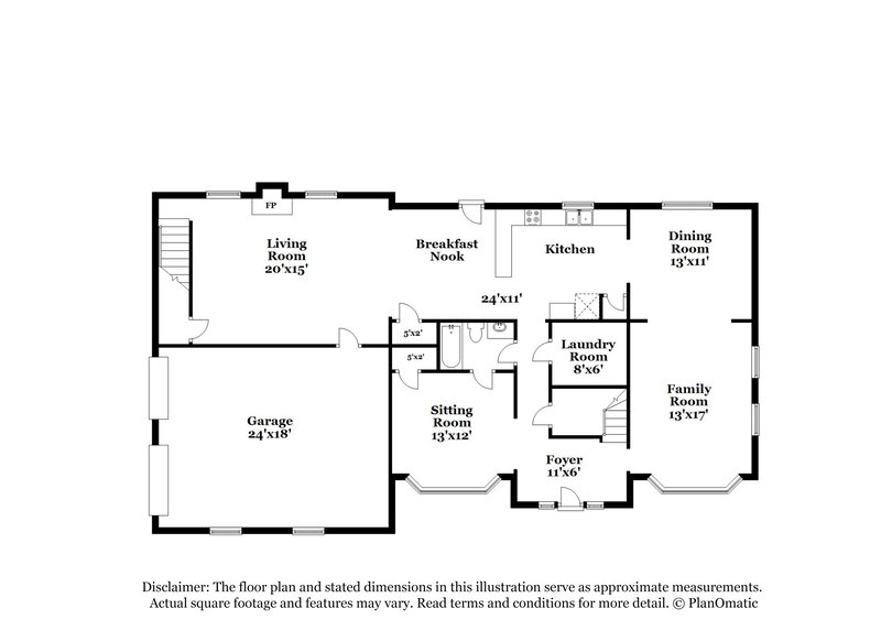 2,445/Mo, 5943 Duren Fields Pl Lithonia, GA 30058 Floor Plan View