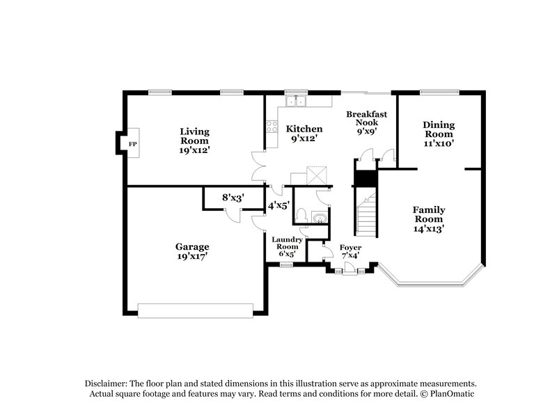 2,690/Mo, 245 Marcliff Ct College Park, GA 30349 Floor Plan View