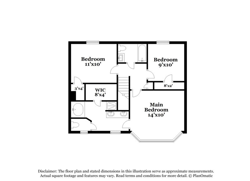2,690/Mo, 245 Marcliff Ct College Park, GA 30349 Floor Plan View 2