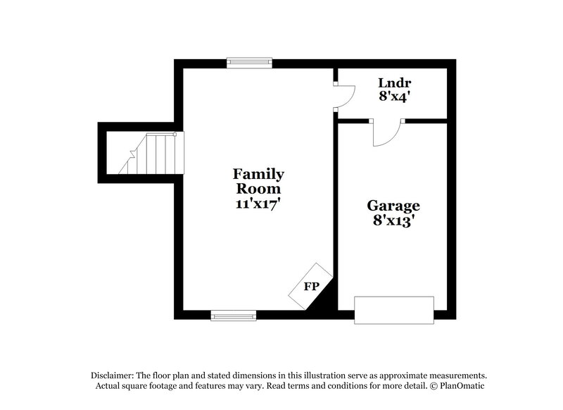 1,610/Mo, 5201 Scarbrough Ln Stone Mountain, GA 30088 Floor Plan View