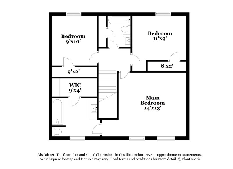2,490/Mo, 3830 Riverside Pkwy Decatur, GA 30034 Floor Plan View 2