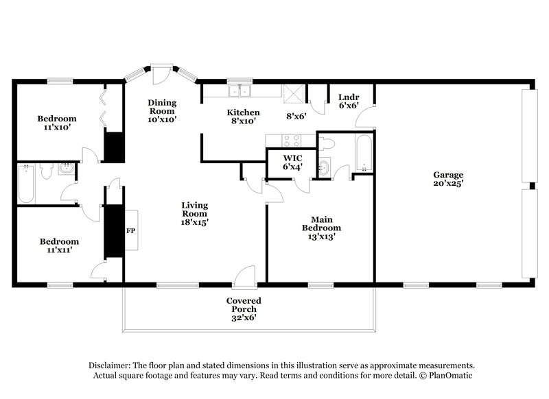 2,520/Mo, 4114 Red Laurel Way Snellville, GA 30039 Floor Plan View