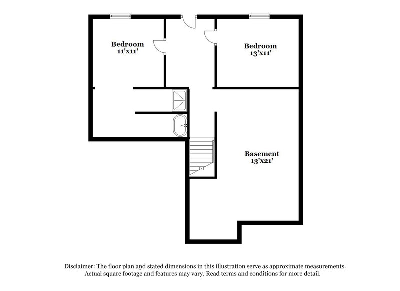 1,835/Mo, 5550 Wellborn Creek Dr Lithonia, GA 30058 Floor Plan View 2