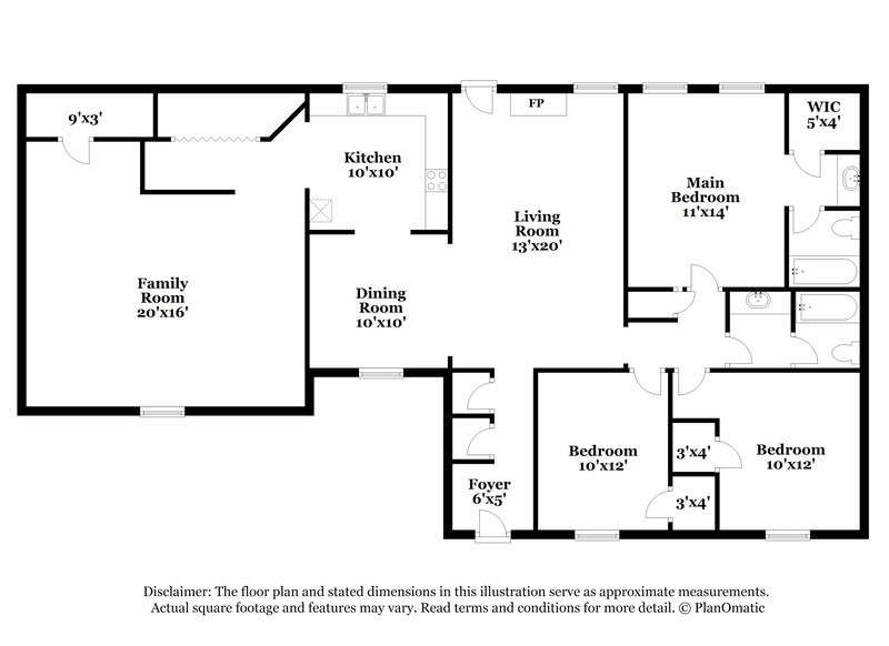 2,270/Mo, 400 Willow Ln McDonough, GA 30253 Floor Plan View