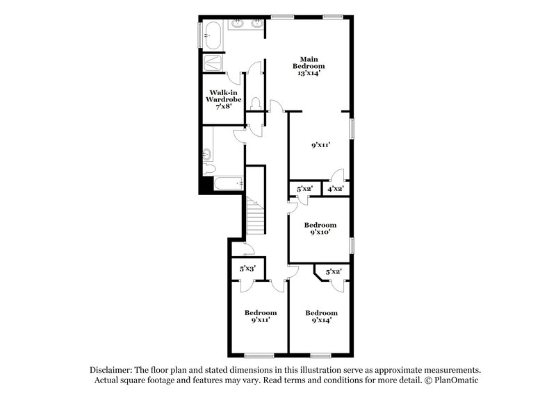 1,975/Mo, 6490 Grey Fox Way Riverdale, GA 30296 Floor Plan View 2