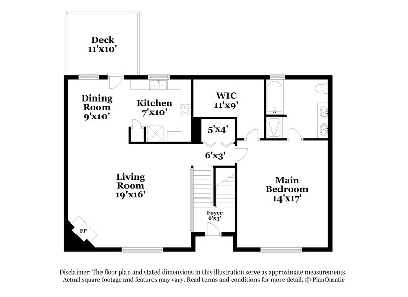 1,785/Mo, 2059 Oak Terrace Dr SE Atlanta, GA 30316 Floor Plan View 2