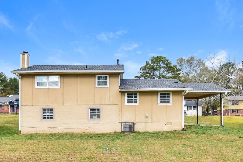 1,440/Mo, 582 Wexwood Dr Riverdale, GA 30274 Rear View