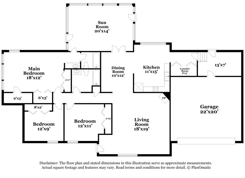 2,030/Mo, 4553 Kings Crossing Dr NE Kennesaw, GA 30144 Floor Plan View