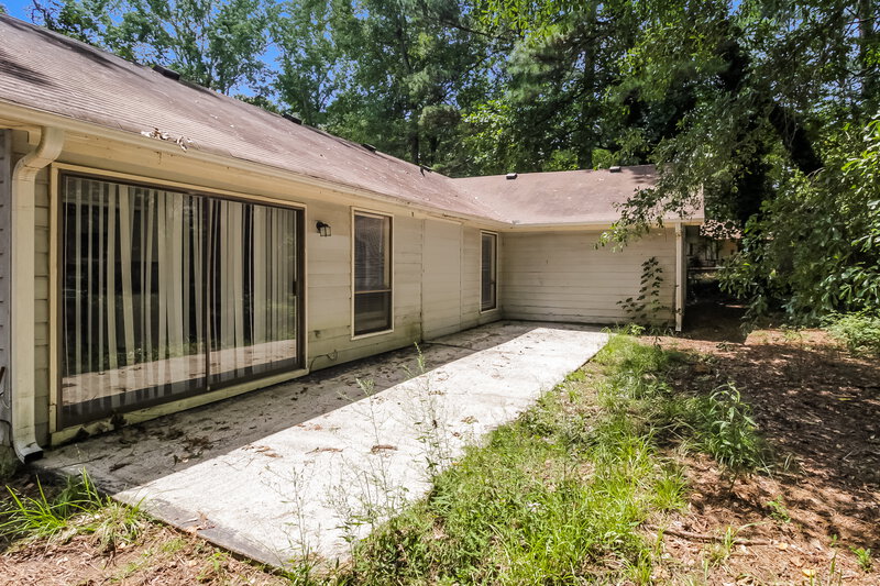 1,655/Mo, 8924 Wesley Pl Jonesboro, GA 30238 Rear View