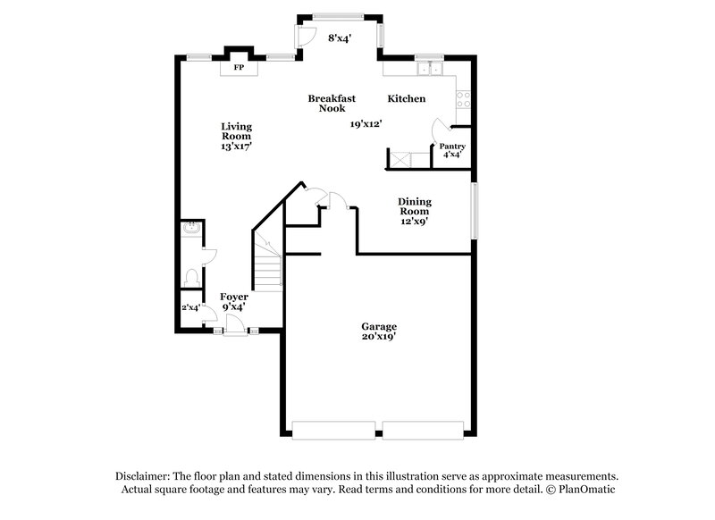2,215/Mo, 3807 Riverside Pkwy Decatur, GA 30034 Floor Plan View